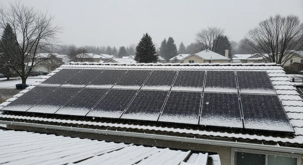 fotowoltaika zimą