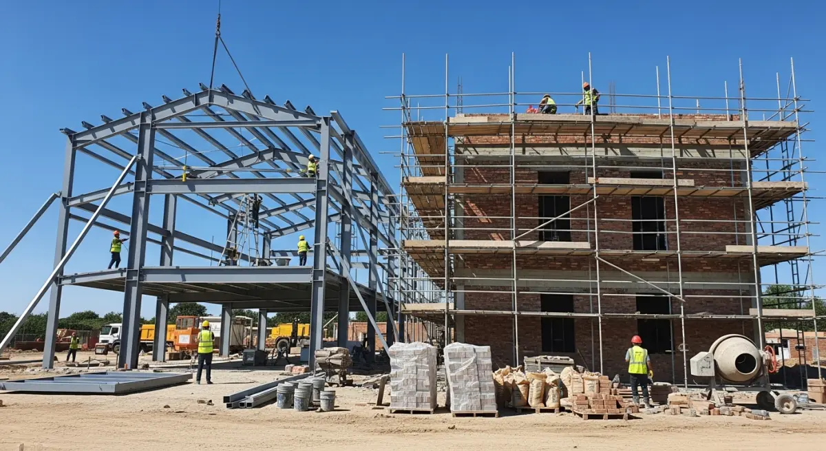 hala stalowa vs murowana